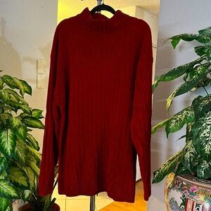 Beyond the limit red sweater size 2XL
